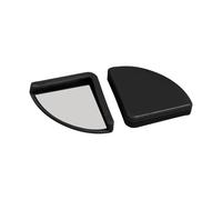 YYLMKMFC Protezioni angolari 12 Pezzi di Sicurezza anticollisione in Silicone for Angoli del Tavolo, Protezione Morbida in Silicone for scrivania(Black)