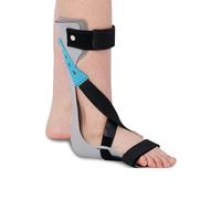 YYLMKMFC Tutore Medico for Piede cadente, ortesi for Caviglia e Piede, stabilizzatore for Piedi cadenti, Supporto for Camminare con Scarpe for Uomini e Donne(Right Foot,X)
