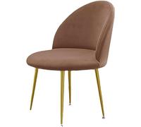 YYLPART Coprisedia con Schienale Rotondo 2/4/6 Pezzi Velluto Fodere Coprisedia Elasticizzato Elegante per Sala da Pranzo Ufficio Coprisedia con Jacqaurd Lavabile(J,6PCS)