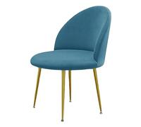 YYLPART Coprisedia con Schienale Rotondo 2/4/6 Pezzi Velluto Fodere Coprisedia Elasticizzato Elegante per Sala da Pranzo Ufficio Coprisedia con Jacqaurd Lavabile(A1,6PCS)