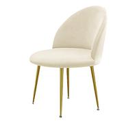 YYLPART Coprisedia con Schienale Rotondo 2/4/6 Pezzi Velluto Fodere Coprisedia Elasticizzato Elegante per Sala da Pranzo Ufficio Coprisedia con Jacqaurd Lavabile(A4,6PCS)