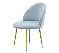 YYLPART Coprisedia con Schienale Rotondo 2/4/6 Pezzi Velluto Fodere Coprisedia Elasticizzato Elegante per Sala da Pranzo Ufficio Coprisedia con Jacqaurd Lavabile(A3,6PCS)