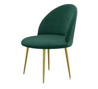 YYLPART Coprisedia con Schienale Rotondo 2/4/6 Pezzi Velluto Fodere Coprisedia Elasticizzato Elegante per Sala da Pranzo Ufficio Coprisedia con Jacqaurd Lavabile(K,6PCS)