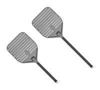 YYLUOYANG Pala Per Pizza 1 Pz 12/14 Pollici Pala For Pizza Buccia Grande Lungo In Alluminio Con Manico Strumenti For Pasticceria Bucce Paddle Torta Di Cottura(14inch 80cm)