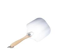 YYLUOYANG Pala Per Pizza Pala For Pizza In Alluminio Da 7/8/9/12/14 Pollici Con Manico In Legno For Torta Strumenti Di Cottura Bucce Formaggio Strumento Sollevatore For(10 Inch 43cm)