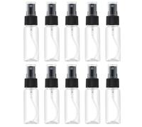 YYLUOYANG Spruzzino Nebulizzatore 10 Pezzi 10/20/30/50/60/100 ml Piccole Bottiglie Spray di plastica vuote for Nebbia fine(Plastic_50ML)