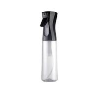 YYLUOYANG Spruzzino Nebulizzatore Flaconi Spray a Pressione da 200/300/500 ml, flaconi Ricaricabili, irrigazione a Nebbia Continua(Clear Black,500ml)
