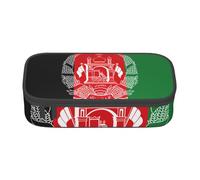 Yyoretp Astuccio per matite con stampa bandiera dell'Afghanistan, grande capacità, organizer da ufficio, scatola per cosmetici