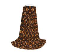 Yyoretp Heaps of Orange Monarch Butterflies - Mantello lungo con cappuccio, per bambini, per carnevale, Halloween, cosplay