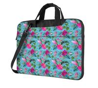 YYORETP Hello Hawaii - Borsa per computer portatile, con tracolla singola, compatibile con computer portatili da 13-16", Nero , 15.6 inch