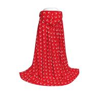 Yyoretp Mantello lungo con cappuccio con stampa bandiera della Turchia, per bambini, per carnevale, Halloween, cosplay