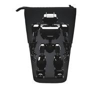 Yyoretp Portapenne telescopico con stampa robot nera, custodia pop-up per penne, custodia portatile in piedi