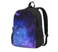 Yyoretp Universo Galaxy Star Space Print Zaino casual per donne e uomini, grande capacità viaggi lavoro computer zaini