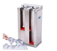 YYRAIN Macchina imballatrice Automatica per ombrelli, Supporto per distributore Automatico di Sacchetti per ombrelli bagnati, Solido e affidabile, Argento, Taglia Unica