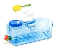 YYRHD-CZ Contenitore for Acqua da Campeggio Portatile da 2,6 galloni con Rubinetto e Maniglia for Escursioni, Picnic, Viaggi su Strada, a Prova di perdite