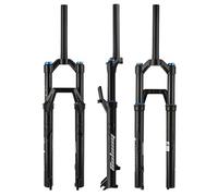 YYRHD-CZ Forcella Ammortizzata per Mountain Bike, 27,5/29 Pollici, Steli da 32 Mm, Sterzo Dritto da 1-1/8 Pollici, Escursione 120 Mm, Blocco Manuale, Sgancio Rapido da 9 Mm(27.5")