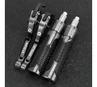 YYSMO Accessori Moto Pieghevoli Regolabili Leve Freno Frizione Manopole estremità per Moto Guzzi V7 Pietra 2021 2022 2023(7)