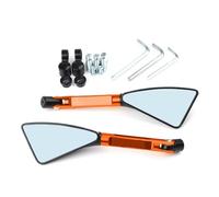 YYSMO per Hon&da CB300F CB400X/F CB500F CB500X CB650F CB1000R Specchietto Retrovisore Moto Specchietto Retrovisore da Competizione(Orange)