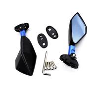 YYSMO per Hon&da CBR500R CBR300R CBR250R CB1300S CBR 250 300 500 R 250R 300R 500R CB 1300S Specchietti Retrovisori Moto(Blu)