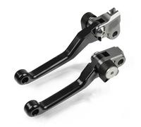 YYSMO per Hon&da CRF300L/Rally 2021 2022 CRF 300 L 2023 2024 CNC Dirt Bike Pivot Pieghevole Freno Leve di Frizione Manubrio Manopole(Nero)