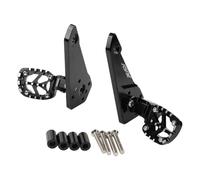 YYSMO per Hon&da XADV750 X-ADV 750 2021 2022 2023 2024 Pedane Posteriori per Moto Fuoristrada Pedali Pieghevoli in Alluminio CNC(Nero)