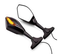 YYSMO per Suzuki DL1000 GSF 1250 1200 650 Bandit GSX1250 GSX1400 Specchio del Motociclo Moto Specchi Retrovisori Laterali(Nero)