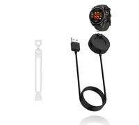 yystao 1 cavo di ricarica per Garmin Fenix 8 Pro, cavo di ricarica USB stabile compatibile con Garmin Fenix 8Pro, organizzatore di cavi dati in silicone, design a disco rotondo, lunghezza 1 metro