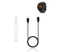 yystao 1 cavo di ricarica per Garmin Fenix 8 Pro, stabile cavo di ricarica USB-C compatibile con Garmin Fenix 8Pro, organizzatore di cavi dati in silicone, lunghezza 1 metro