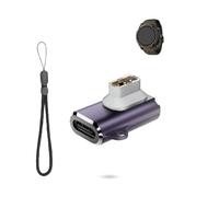 yystao (1 pezzo), adattatore di ricarica per COROS PACE Pro/COROS NOMAD, adattatore di ricarica magnetico USB-C stabile, viola