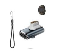 yystao (1 pezzo), adattatore di ricarica per COROS PACE Pro/COROS NOMAD, adattatore di ricarica magnetico USB-C stabile, blu turchese