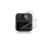 yystao 3 pellicole protettive per GoPro Max 2, vetro temperato 9H e pellicola idratante, compatibile con GoPro Max 2, resistente, antigraffio, senza impronte digitali