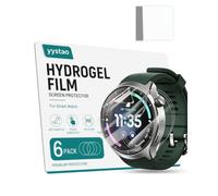 yystao 6 pellicole protettive per Motorola Watch Ultra, Hydrogel TPU | Pellicola protettiva flessibile in TPU. Autorigenerante, trasparente, ultra sottile e senza bolle, per sport e attività