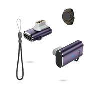 yystao Adattatore di ricarica per COROS PACE Pro/COROS NOMAD, adattatore di ricarica magnetico USB-C stabile, viola