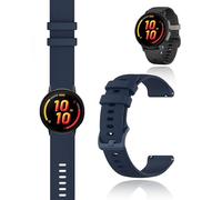 yystao Cinturino per Garmin Bounce 2, cinturino in silicone compatibile con Garmin Bounce 2, delicato sulla pelle, cinturino di ricambio per smartwatch, 20 mm (blu)