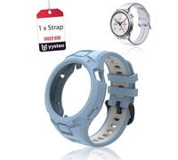 yystao Cinturino per Xiaomi Watch S5, cinturino in TPU integrale, per uomo e donna, lavabile, colore blu
