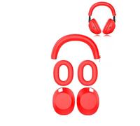 Yystao - Cover per Sony WH-1000XM6, compatibile con Sony WH-1000XM6, con archetto per Sony WH-1000XM6, protezione completa 3 in 1, anti-goccia, resistente al sudore, colore: Rosso