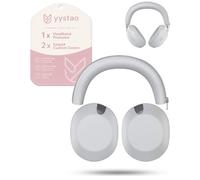 yystao Custodia in silicone per cuffie Sony 1000X THE COLLEXION, set di accessori 2 in 1, con protezione per archetto e copriauricolari con cerniera, colore grigio