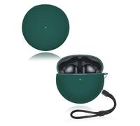 Yystao - Custodia per auricolari Huawei FreeBuds 7i, in morbido silicone, con cordino, antipolvere, antiurto e durevole, colore: Verde