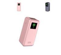 yystao Custodia per UGREEN Nexode Power Bank 20000 mAh 130 W, custodia protettiva compatibile con UGREEN 20000 mAh 130 Ah Power Bank - lavabile più volte, antigraffio, antigoccia, rosa
