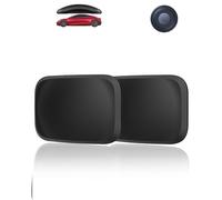 Yystao Custodia protettiva in silicone compatibile con Motorola Moto Tag, design magnetico a forma di auto (nero e nero)