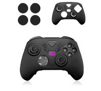yystao Custodia protettiva in silicone per controller Xbox ASUS ROG Raikiri II, antiscivolo, antigraffio, antiurto, con 4 inserti Thumbstick, colore: Nero