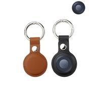 Yystao - Custodia protettiva per Motorola Moto Tag, in pelle PU, compatibile con Motorola Moto Tag, design anti-perdita (nero e marrone)