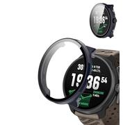 Yystao - Custodia protettiva per smartwatch Suunto Race 2, con pellicola protettiva in vetro 9H, colore: Blu