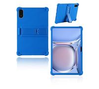 yystao - Custodia protettiva per tablet Blackview Mega 3 da 12,1" 2025, in morbido silicone, compatibile con Blackview Mega3, con supporto regolabile (blu)