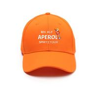 YYSWSAKY Cappellini da Baseball Aperol Spritz Cocktail, Cappellino da Baseball retrò da Uomo e da Donna (IT, Numero, 56, 60, 56-60, Orange)