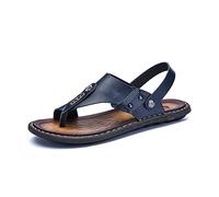 Yytcsjz Sandali da Uomo con correzione dell'osso dell'alluce, Infradito con binari per balle Aperte in Pelle PU, comode Scarpe da Spiaggia estive, per la correzione Ortopedica dell'osso dell'alluce