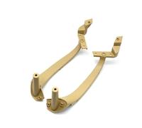 YYTEMD 2 Pezzi Pannello Di Rivestimento Esterno Della Maniglia Interna Della Portiera Dell'auto Per Classe S W220 1998-2003 copertura maniglia portiera interna dell'auto(Rear inner-Yellow5)