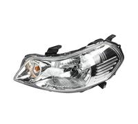 YYTEMD Faro Anteriore Paraurti Anteriore Auto Bianco Tipo Nero Faro Anteriore Guida Per Suzuki SX4 2006-2012(Only Right)
