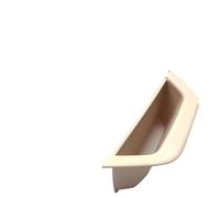 YYTEMD Pannello Di Rivestimento Del Bracciolo Interno Dell'auto LHD RHD In Pelle Per Maniglia Della Porta Per X3 X4 F25 F26 10-16 copertura maniglia portiera interna dell'auto(Front Left Beige11)