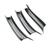 YYTEMD Pezzi di Ricambio per Maniglie Auto 3 Pezzi/Set Copri Maniglia Interna Porta Auto LHD/RHD Accessori Auto per X6 F16 2015-2018(Carbon RHD 3 PCS)